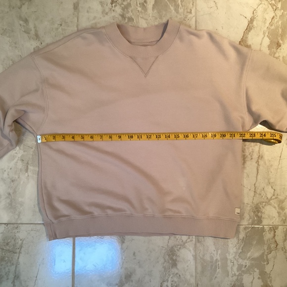 Vuori Sedona Crewneck in Suede Size S/M - Picture 2 of 4
